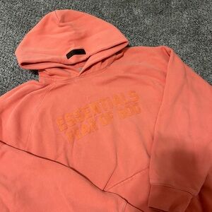 ESSENTIALS Fear of God Coral Hoodie